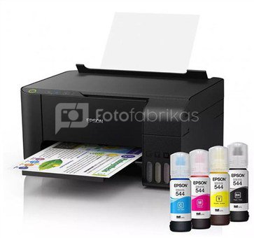Epson Printer EcoTank L1110 Colour, Micro Piezo technology, All-in-One, A4, Grey/Black
