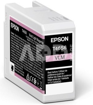 Epson Singlepack Vivid Light Magenta T46S60N UltraChrome Pro 10 ink 25ml
