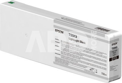 Epson Singlepack T55K900 UltraChrome 700ml Light Light Black