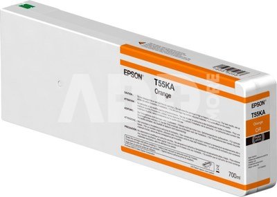 Epson Singlepack T55KA00 UltraChrome HDX/HD 700ml Orange