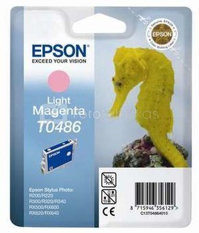 EPSON T0486 LIGHT MAGENTA BR FOR R300