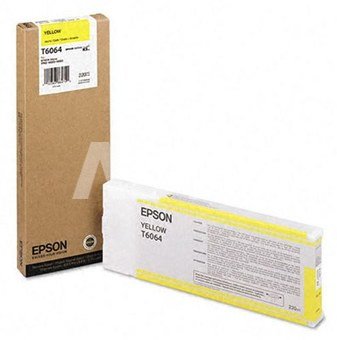 Epson ink cartridge yellow T 606 220 ml T 6064