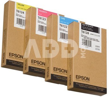 Epson ink cartridge cyan T 612 220 ml T 6122
