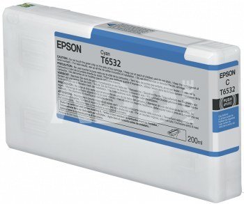 Epson ink cartridge cyan T 653 200 ml T 6532