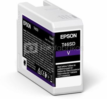 Epson UltraChrome Pro 10 ink T46SD Ink cartrige, Violet