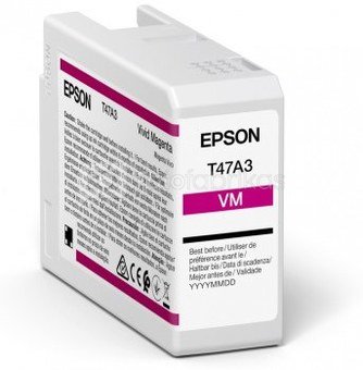 Epson UltraChrome Pro 10 ink T47A3 Ink cartrige, Vivid Magenta