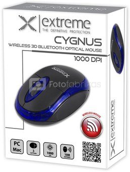 Esperanza Cyngus Bluetooth 3D wireless mouse optical blue