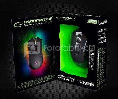 Esperanza Gaming 6d optical mouse usb assassin