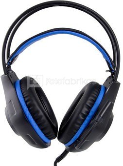 Esperanza Gaming headphones with microphone deathstrike blue