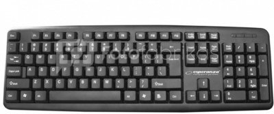 Esperanza Keyboard wired standard USB AMARILLO