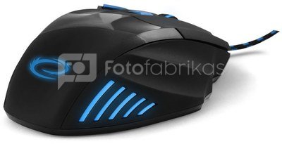 Esperanza MOUSE WIRE FOR PLAYERS 7D MX201 OPTICAL USB WOLF BLUE
