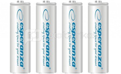 Esperanza Rechargeable Batteries AA 2000mAh 4pcs