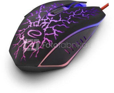 Esperanza WIRED FOR PLAYERS MOUSE 6D Optical USB MX211 LIGHTNING