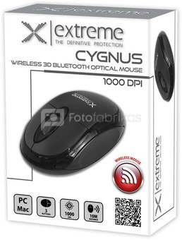 Esperanza Wireless Bluetooth optical mouse 3D Cyngus black