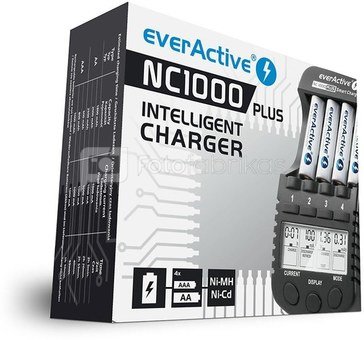 everActive BATTERY CHARGER NC-1000 PLUS
