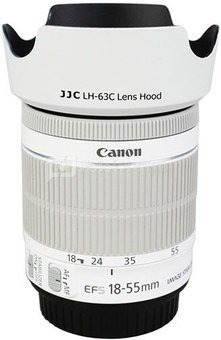 JJC EW 63C Canon Zonnekap Wit