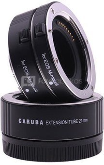 Caruba Extension Tube set Canon M Serie Aluminium