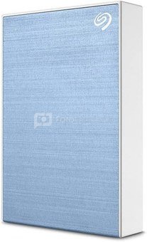 Seagate One Touch portable 4TB Light Blue USB 3.0