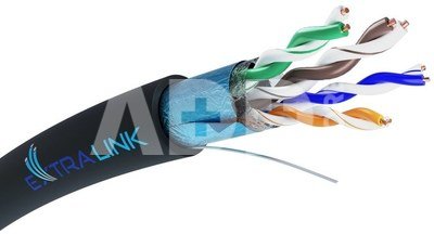 Extralink Network cable CA.T5E FTP external 305m