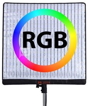 Falcon Eyes Flexibel RGB LED Panel RX-824-K1 63x63 cm
