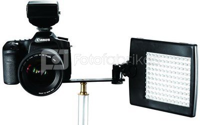 Falcon Eyes LED Lamp with Flash DV-120FV on Penlite