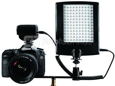 Falcon Eyes LED Lamp with Flash DV-120FV on Penlite