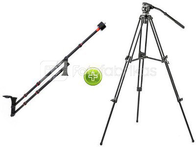 Falcon Eyes Video Stand with Video Travel Jib