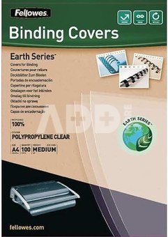 Fellowes Earth Binding Covers A4 transparent
