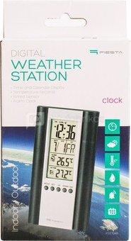 Fiesta digital weather station FSTT04B, black (43569)