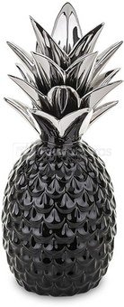 Figūrėlė Ananasas juodos/sidabro sp. keramik. 29x13x13 cm 140605