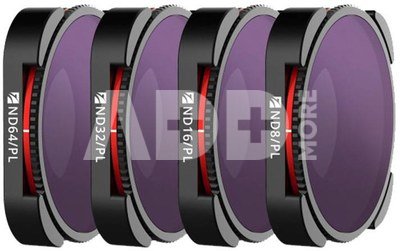 Filter set Freewell 4K Bright Day for GoPro HERO11/HERO10/HERO9 Black (4-Pack)