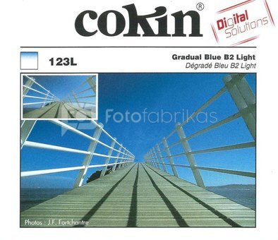 Cokin Filter X123L Gradual Blue B2 Light