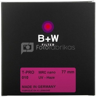 Filtras B+W T-PRO 010 UV-Haze MRC Nano 49mm