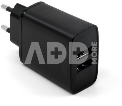 FIXED Dual USB Travel Charger 15W, Black