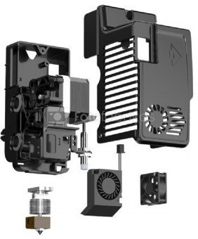Flashforge 3D Printer Creator3 Pro Wi-Fi, 300 x 250 x 200 mm, PLA/ABS/PETG/PA/PC/HIPS/ASA/PLA-CF/PETG-CF/PACF/WOOD spool, 1.75mm