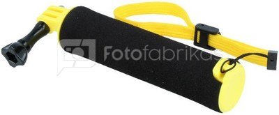 Caruba floating handgrip GoPro mount (zwart/geel)