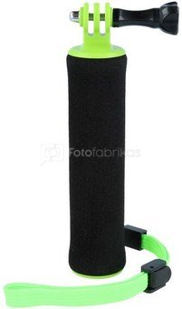 floating handgrip GoPro mount (zwart/groen)