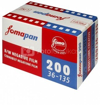 Fomapan 200 135-36 packed in "RETRO PAN-Box"