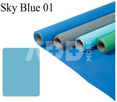 Fomei papīra fons 2,72m x 11m Sky Blue