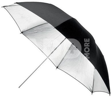 Fomei sidabrinės spalvos skėtis 105 cm