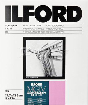 1x 25 Ilford MG IV RC 1M 13x18
