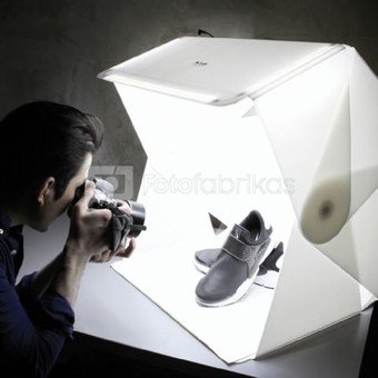 Fotografavimo palapinė LED ORANGEMONKIE Foldio 3 61 x 58.4 x 65.4 cm