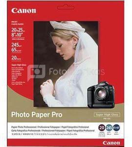 Fotopopierius Canon PR-101 (20X25cm) 245g/m2 20 lapų