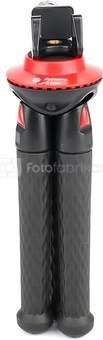 Fotopro UFO Mini Black/Red Tripod met Telefoon & GoPro mount