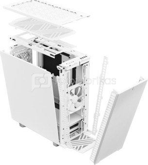 Fractal Design Define 7 Compact Side window, White, Mid-Tower, Mini-ITX/ATX /microATX