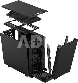 Fractal Design Define 7 Nano Black Solid, Mini ITX, Mini-DTX, Power supply included No