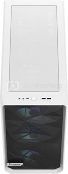 Fractal Design Meshify 2 RGB TG Clear Tint White, E-ATX, Power supply included No