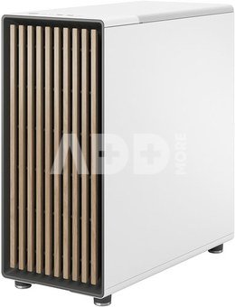Fractal Design North Chalk White, Power supply included No
