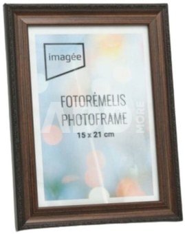 Frame 15x21 plast VENETO VF3489 brown | 26 mm