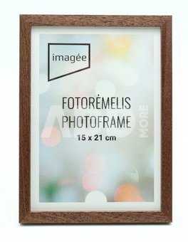 Frame 15x21 wooden AJUS 1313-19 brown | 13 mm